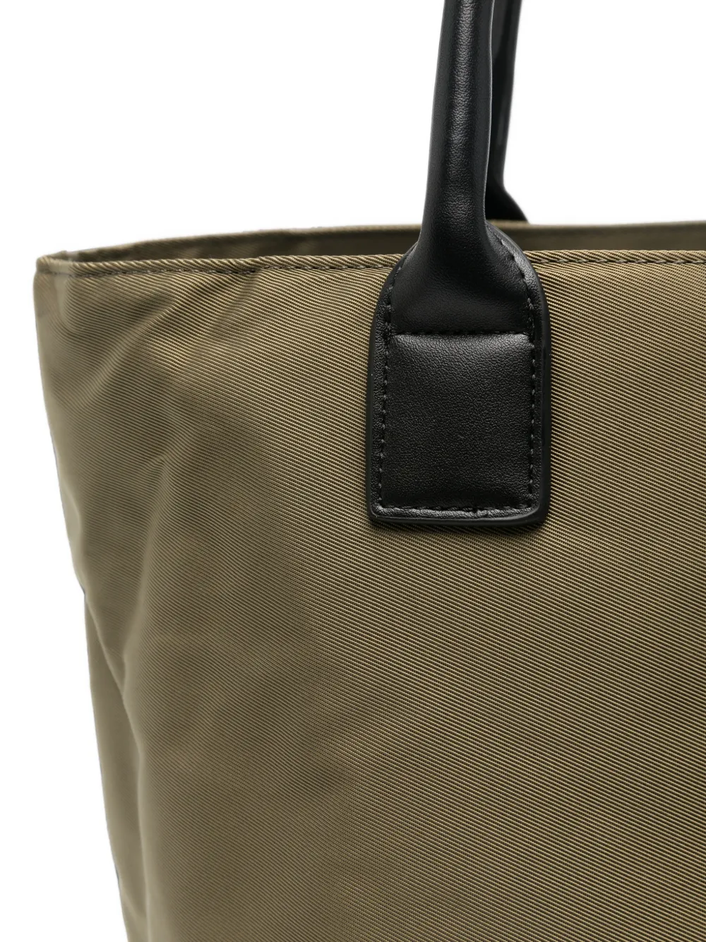 K-Way Amabelle shopper met logo-print Groen