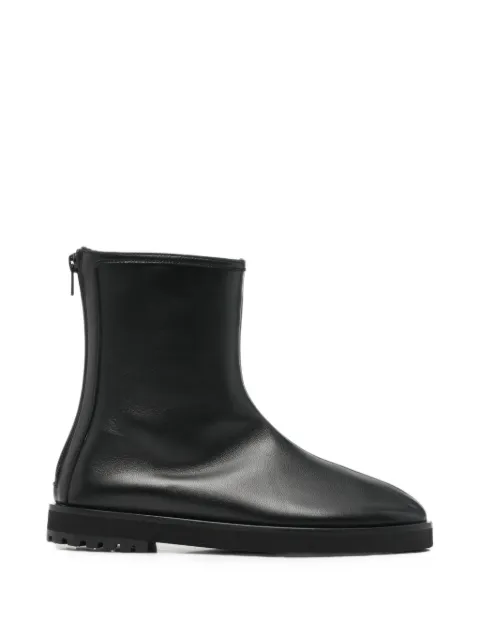 Dear Frances Joss rear-zip ankle boots