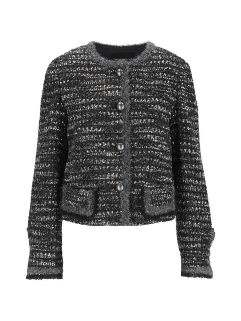 Emporio Armani tweed bolero jacket