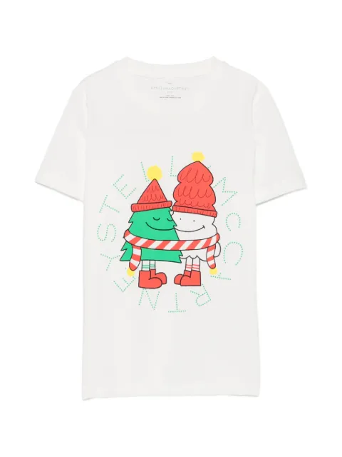 Stella McCartney Kids playera con estampado gráfico