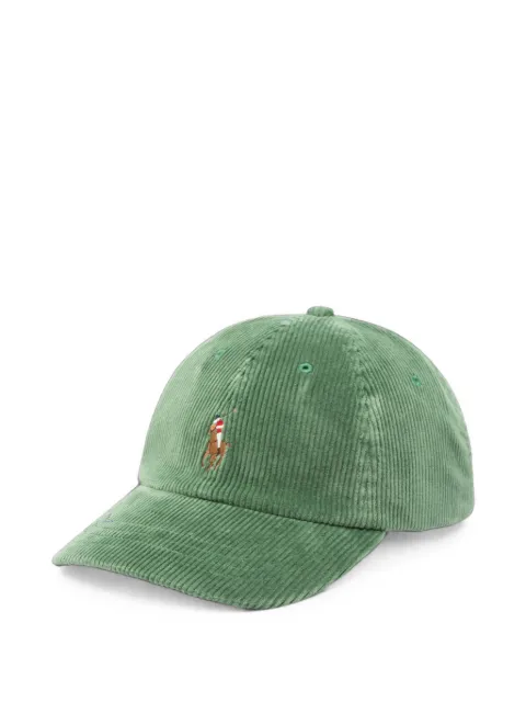 Polo Ralph Lauren logo-embroidered corduroy baseball cap