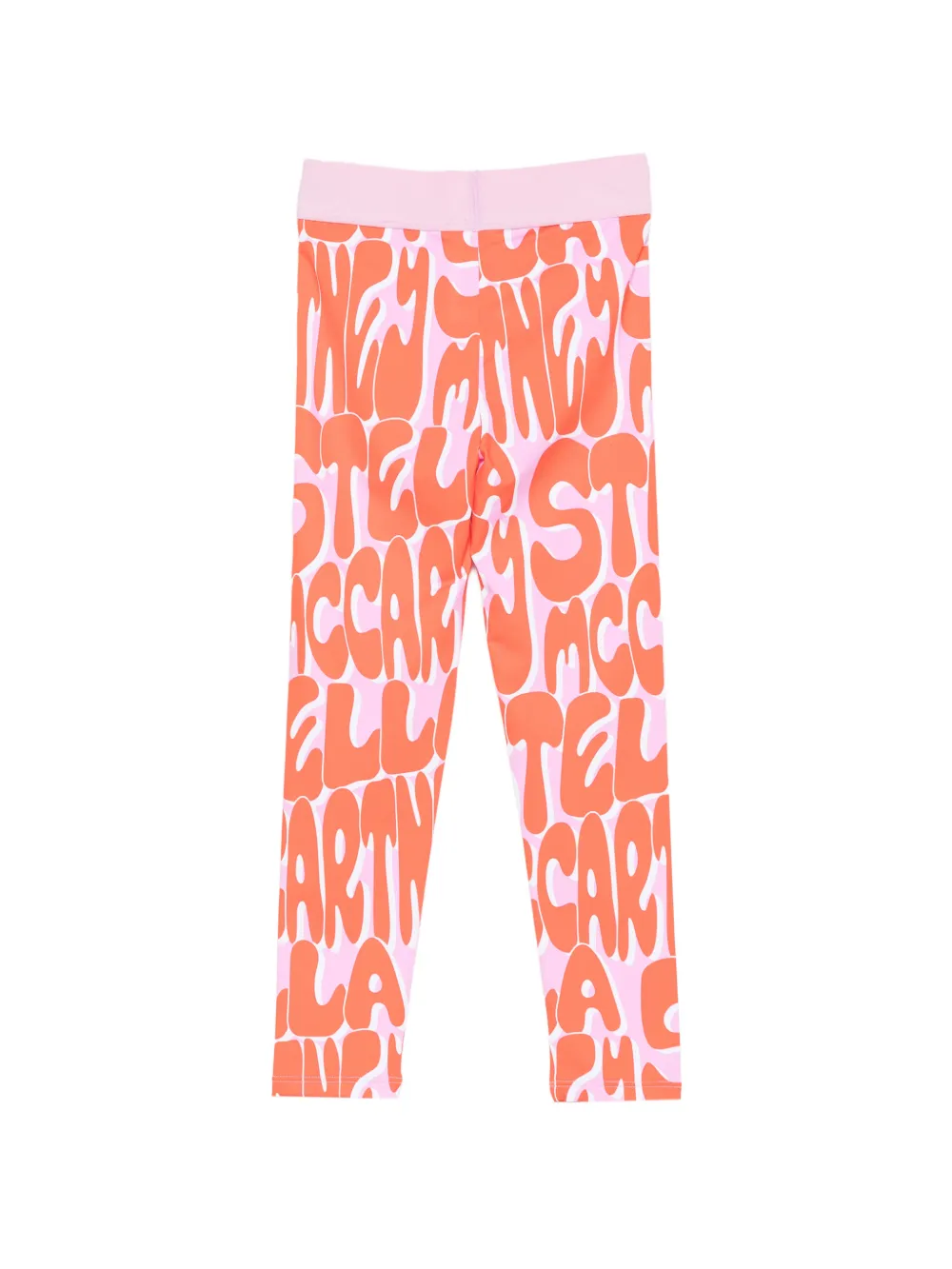 Stella McCartney Kids Legging met logoprint Roze