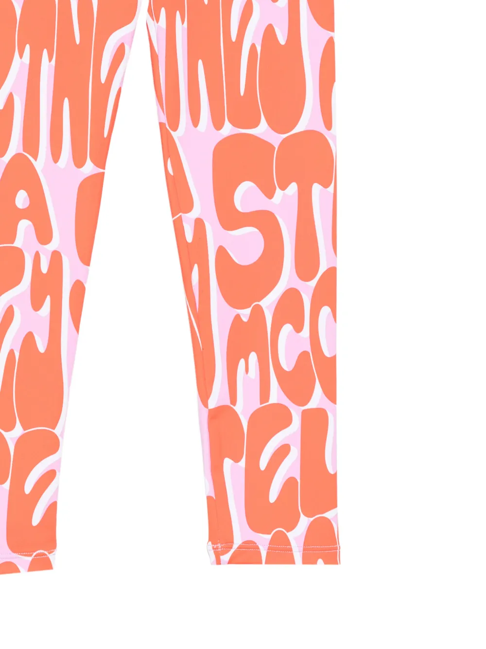Stella McCartney Kids Legging met logoprint Roze