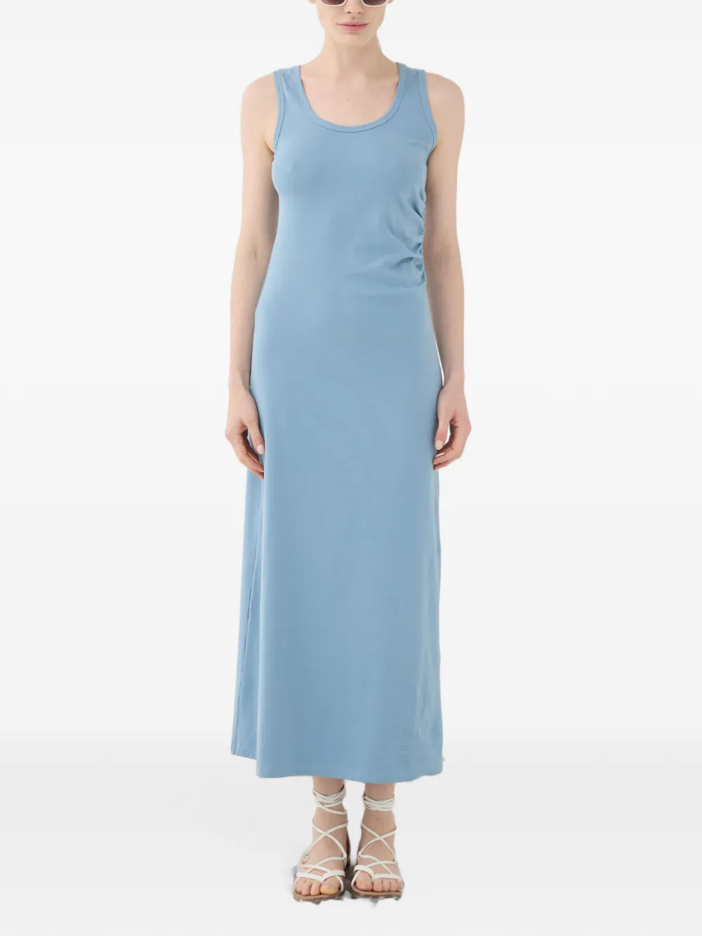 Eleh scoop-neck midi dress