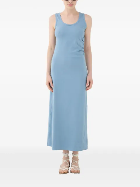Eleh vestido midi con escote redondo