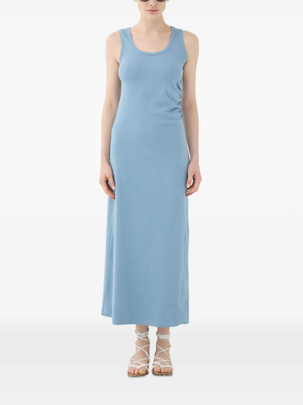 Eleh scoop-neck midi dress