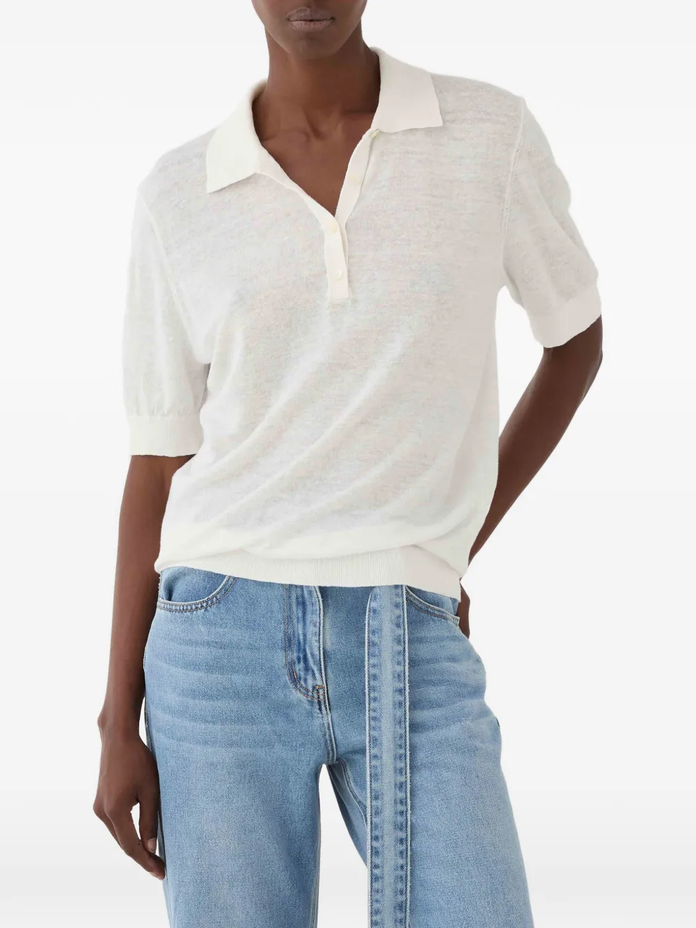 Eleh short-sleeve polo shirt