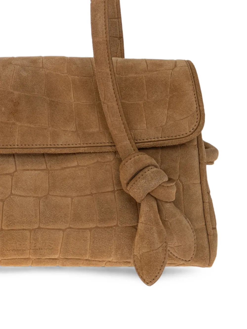 Jacquemus Turismo schoudertas Bruin