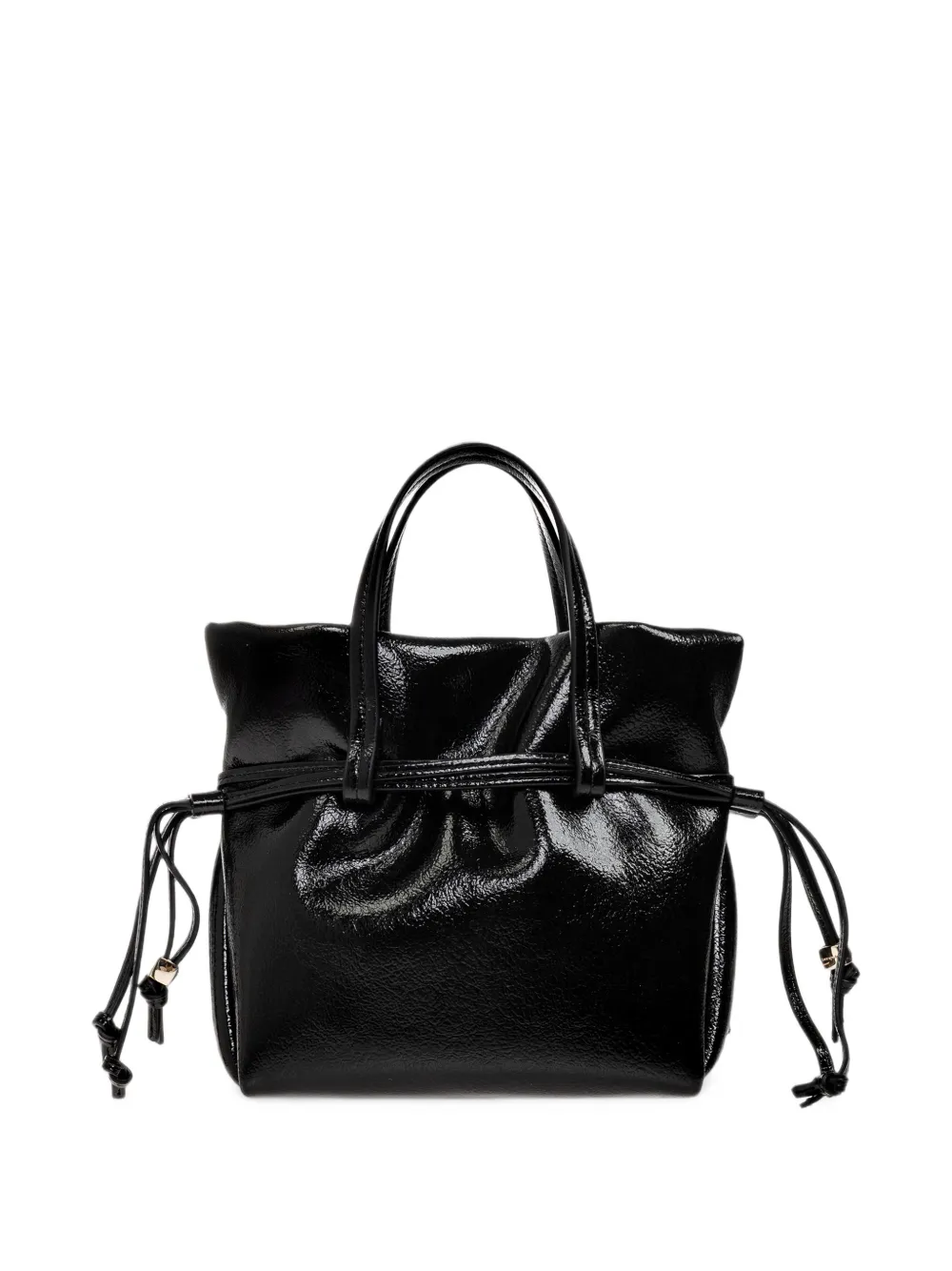 Kate Spade Rio leren shopper met trekkoord Zwart