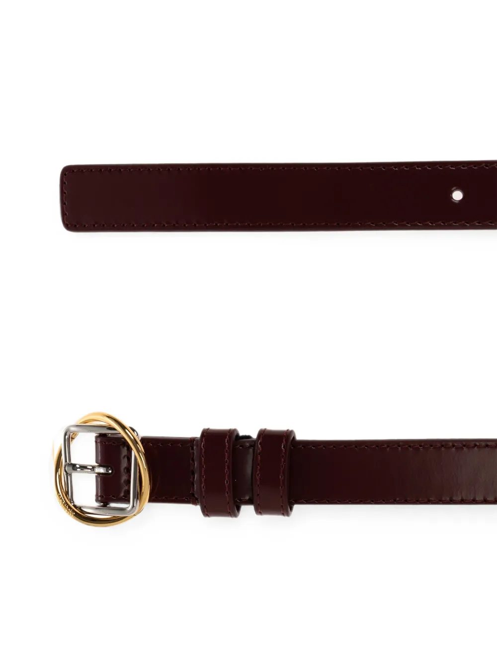 Jacquemus Leren gespriem Rood