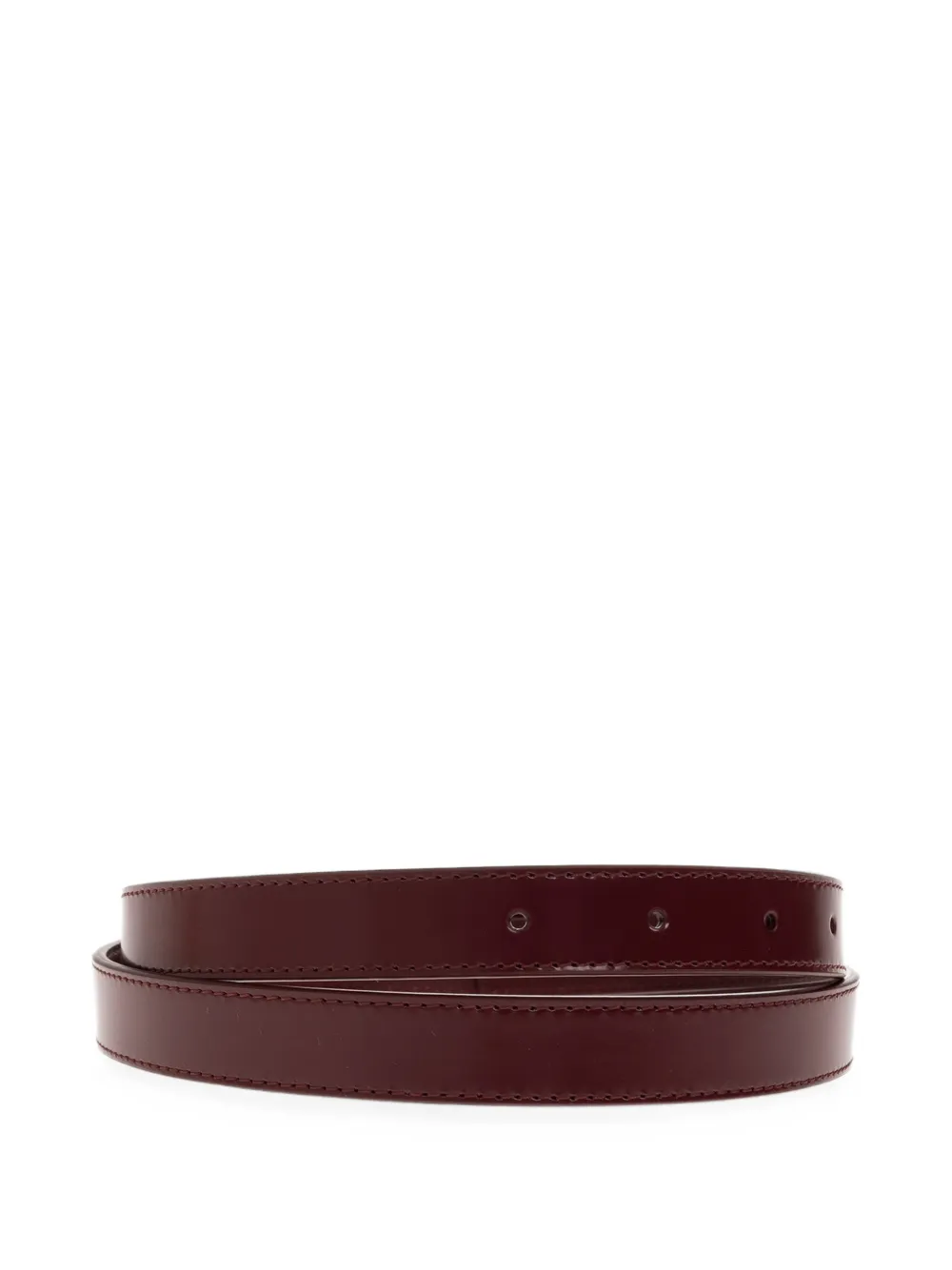 Jacquemus Leren gespriem Rood