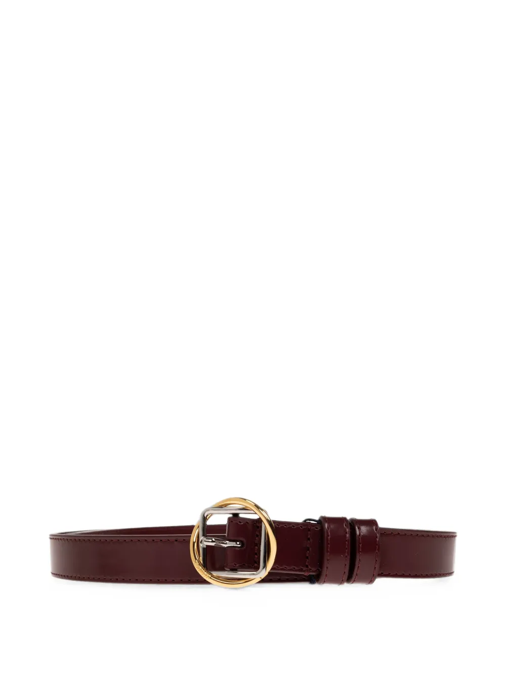 Jacquemus Salon leather belt - Rosso