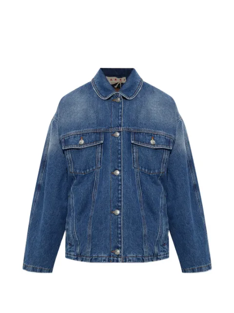 Marni insulated denim jacket