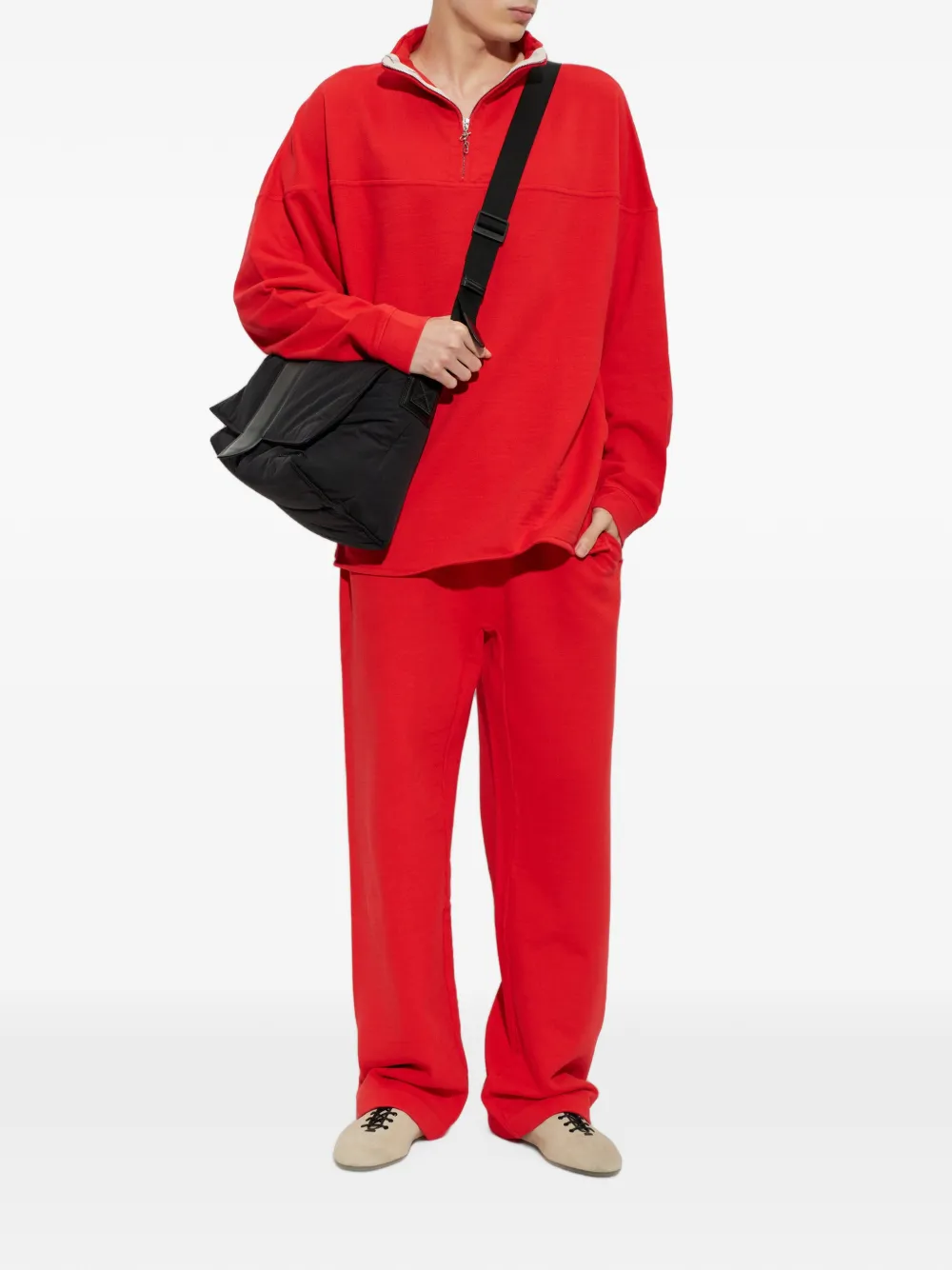 Jacquemus The Rond Carré joggingbroek Rood