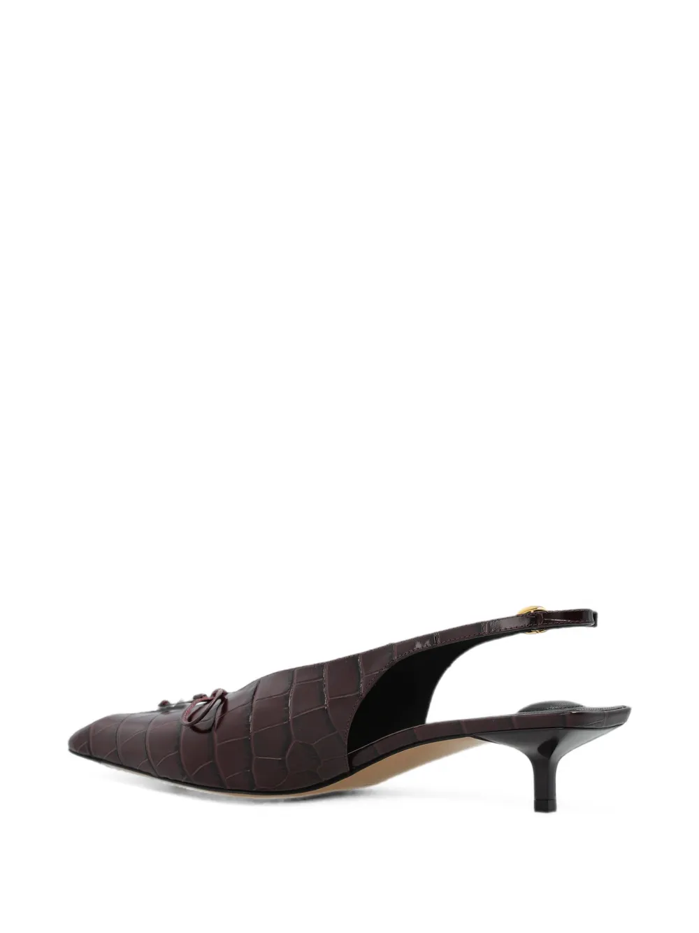 Jacquemus Les Slingbacks Cubisto B pumps Rood