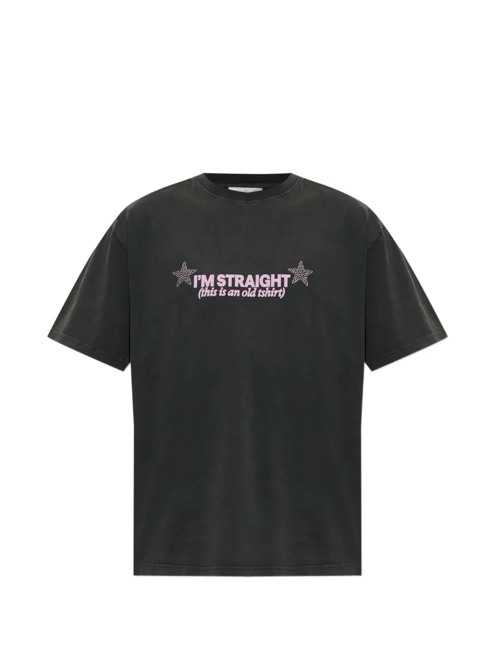 CARNE BOLLENTE rhinestone-embellished graphic-print T-shirt