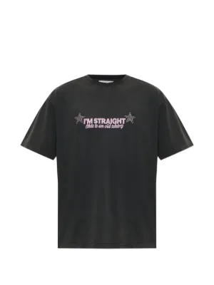 CORTEIZ logo-print T-shirt | Black | FARFETCH