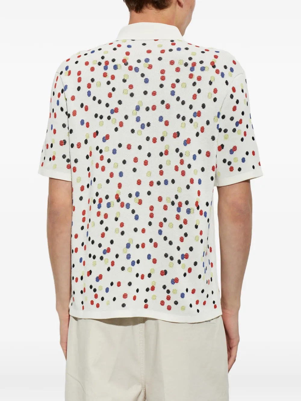 Jacquemus The Confettis poloshirt Wit
