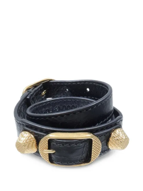 Balenciaga Pre-Owned pulsera cruzada con apliques