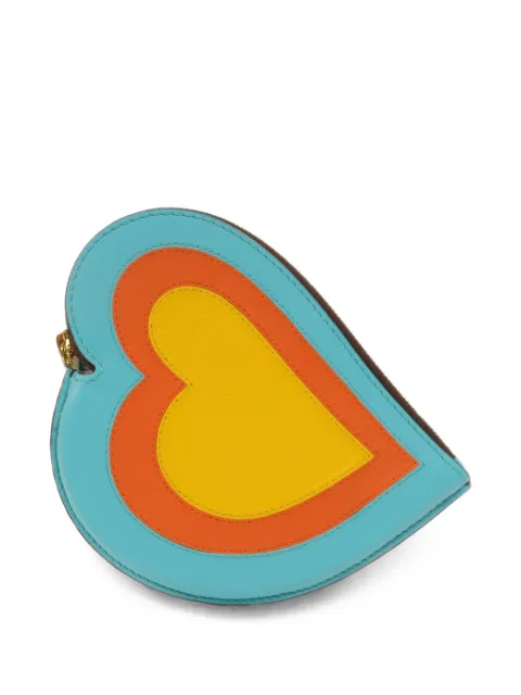 Delvaux Vintage Heart charm pouch