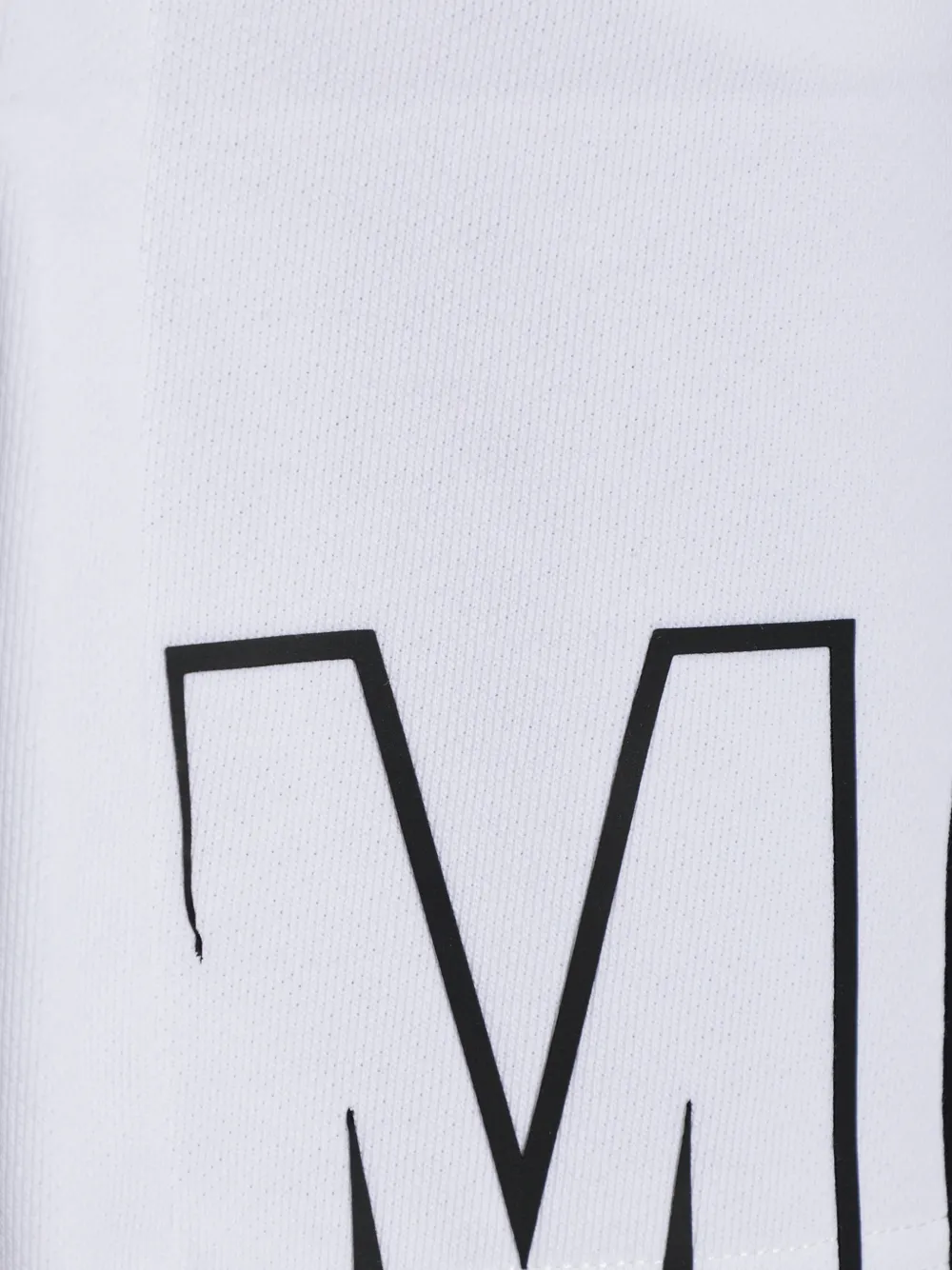 Moschino Trainingsshorts met logoprint Wit