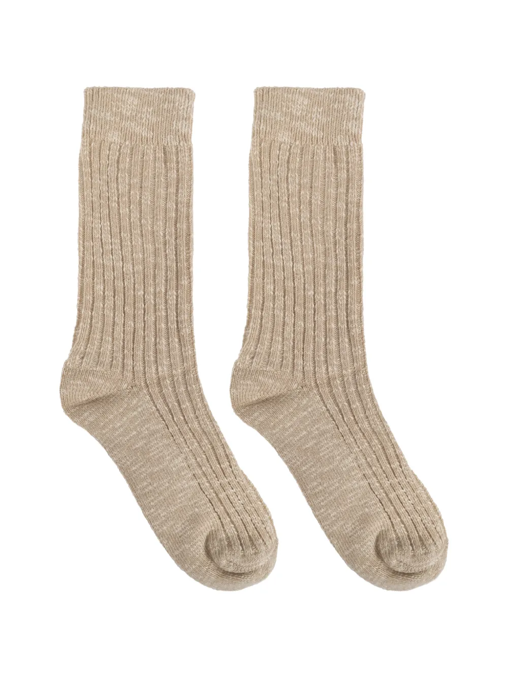 Birkenstock ribbed-knit socks - Toni neutri