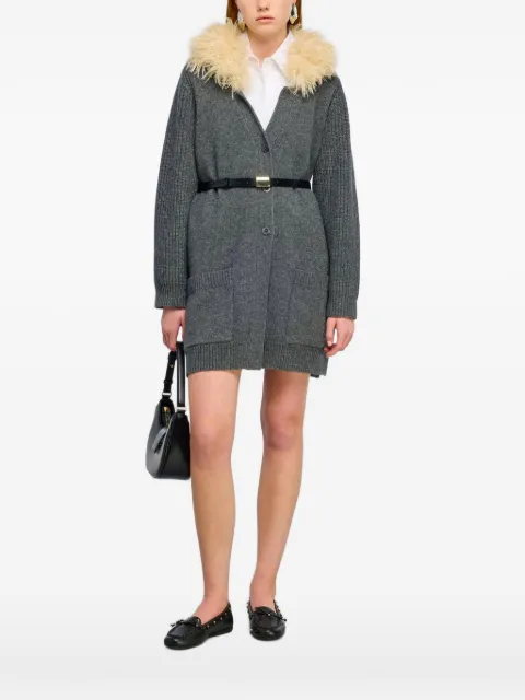 Semicouture Trudi ribbed coat