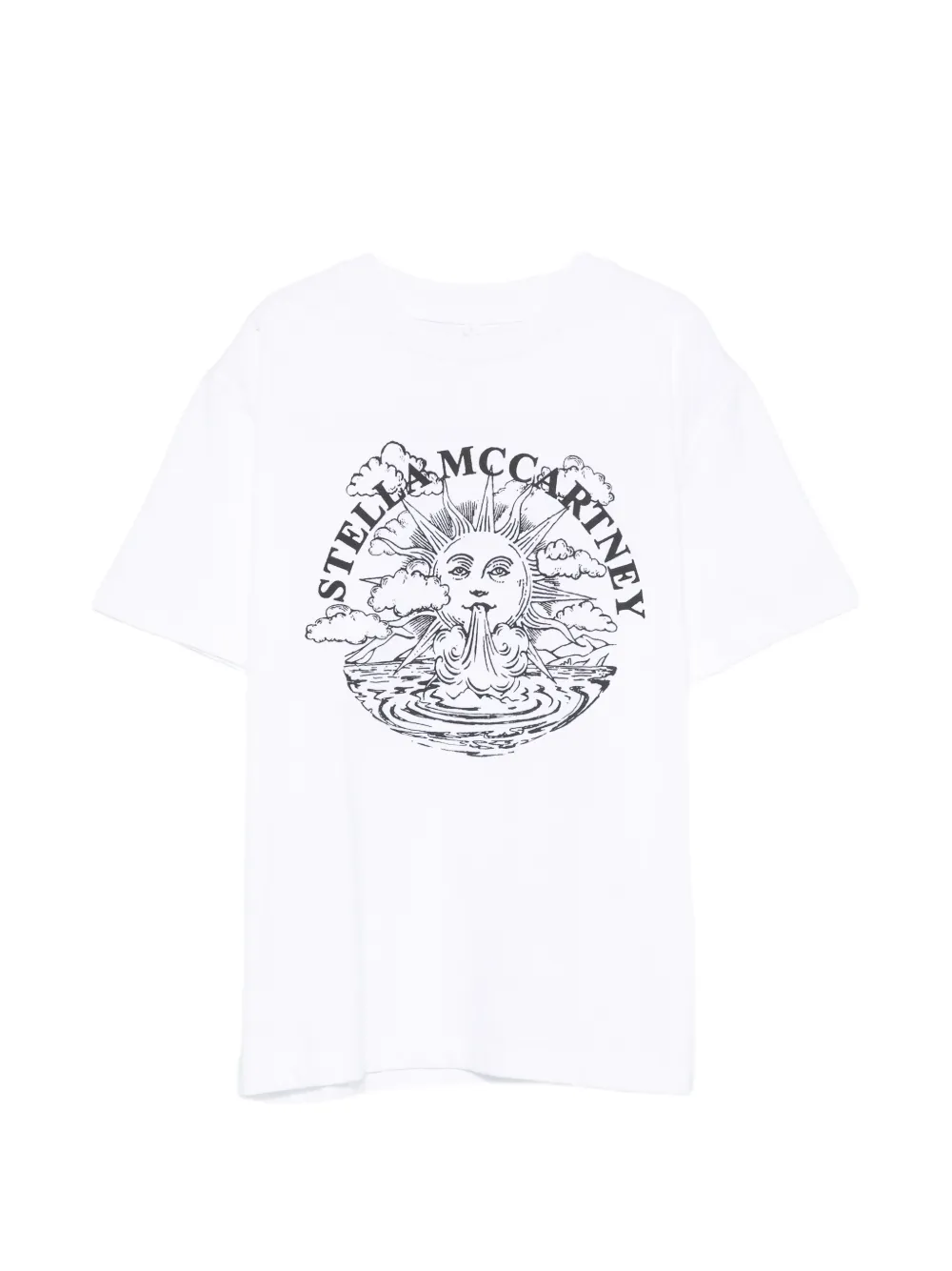 Stella McCartney Kids graphic-print T-shirt - Bianco