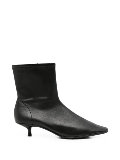 Calvin Klein pointed-toe kitten-heel boots
