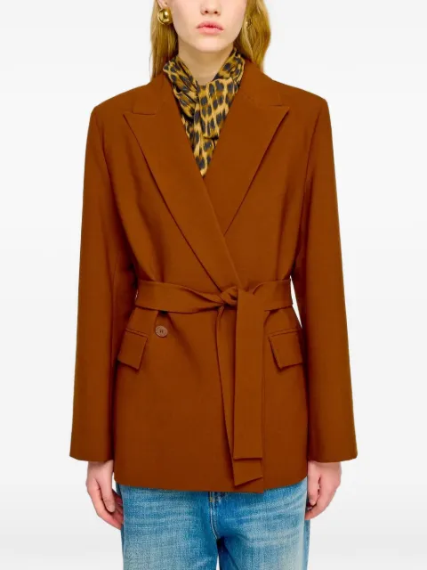 Semicouture Allison belted double-breasted jacket