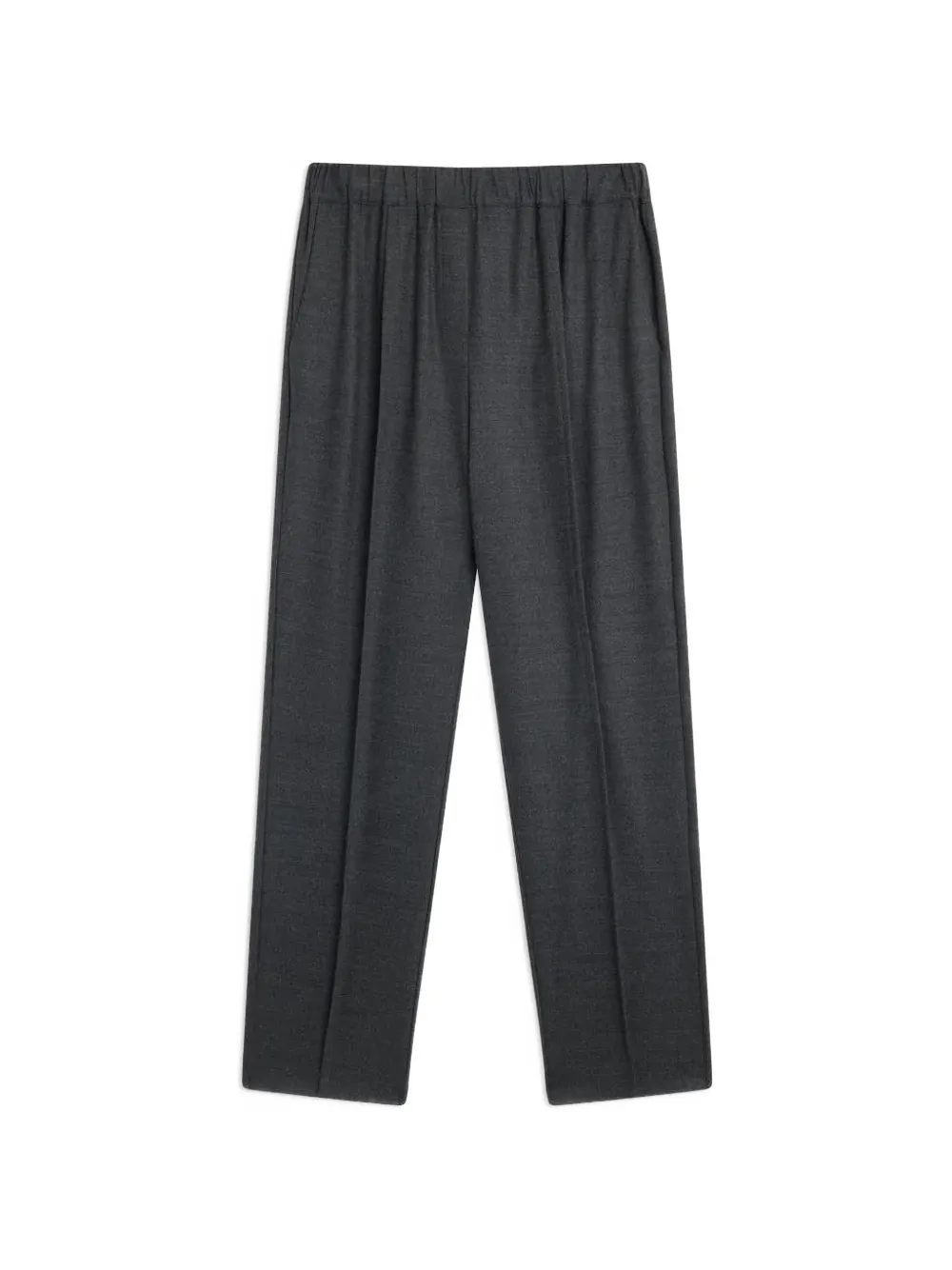Semicouture Alfie elasticated pressed-crease trousers