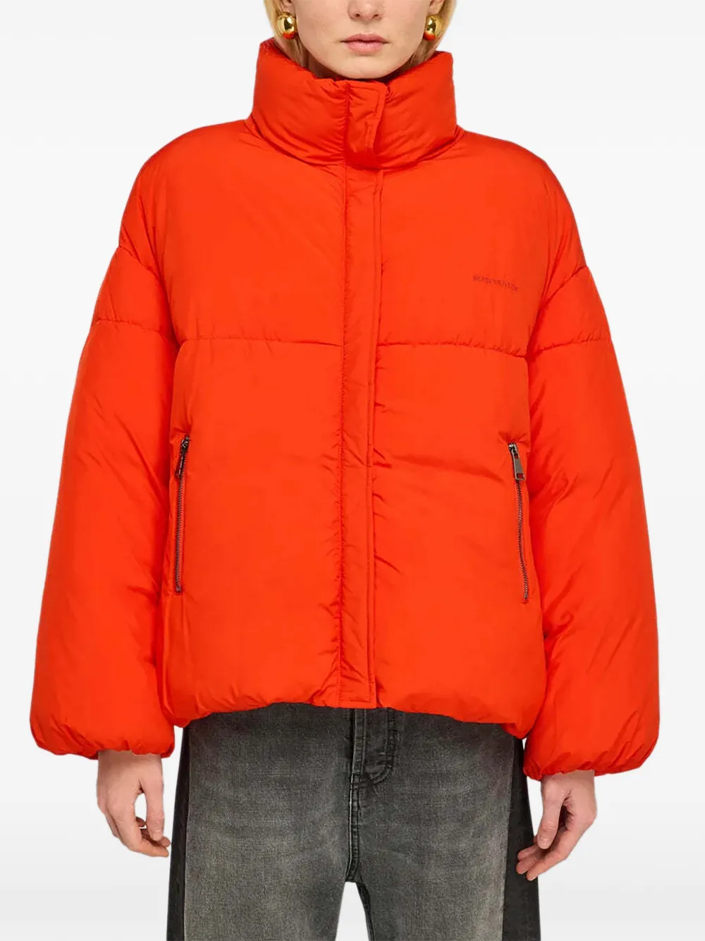 Semicouture Opaline donsjack Oranje