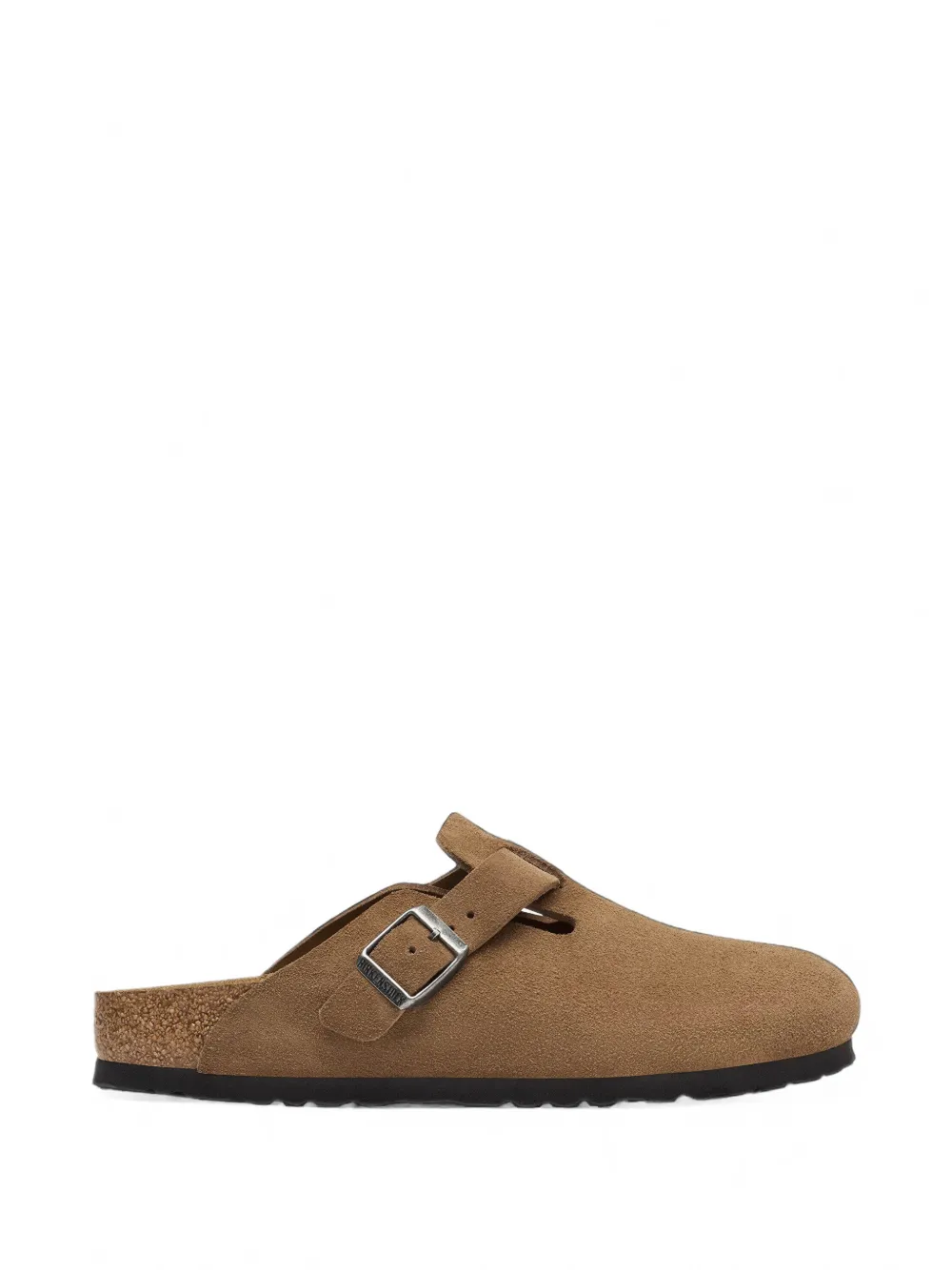 Birkenstock Boston buckle-fastening flat mules - Marrone