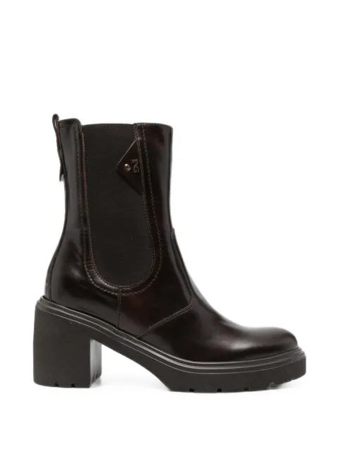 NERO GIARDINI elasticated side-panel ankle boots
