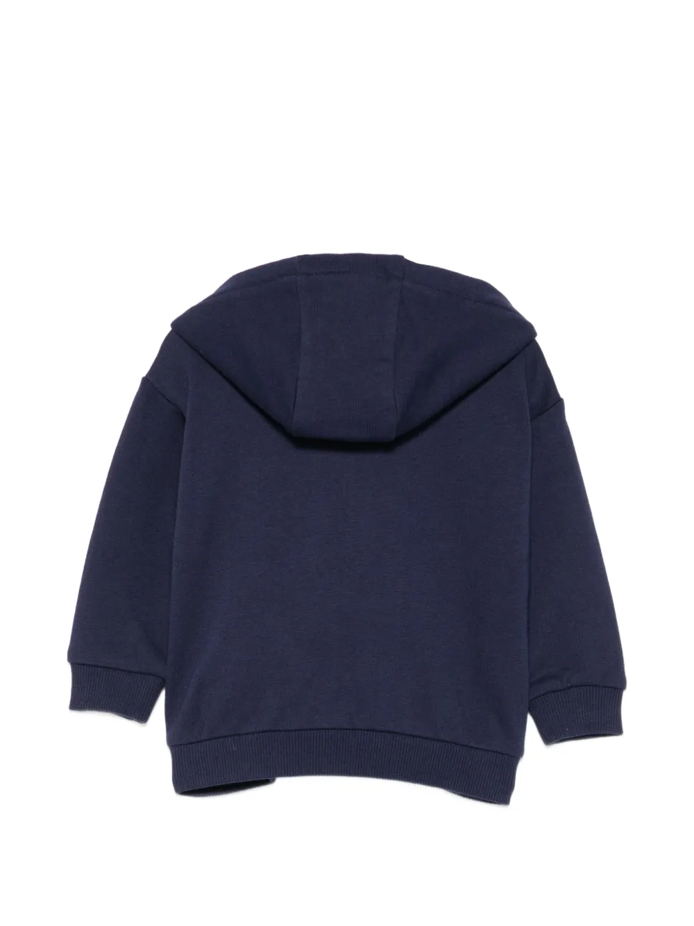 Moschino Kids Hoodie met teddybeerprint Blauw