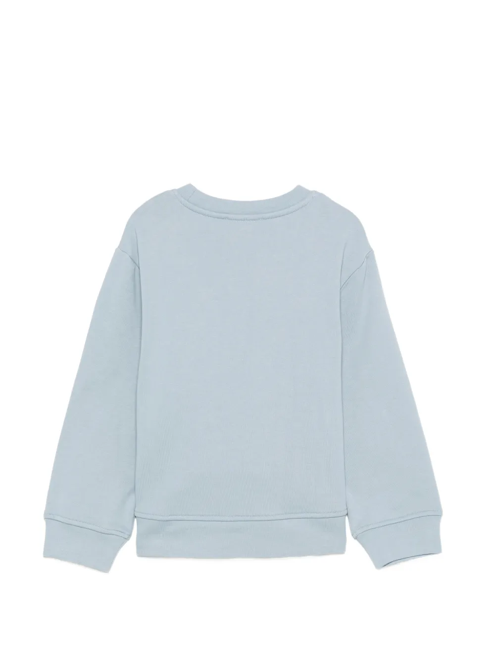 Stella McCartney Kids Sweater met geborduurd logo en sterprint Blauw