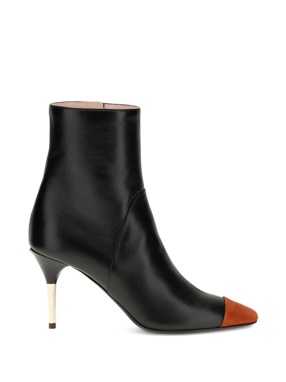 Valentino Garavani Sinead ankle boots in nappa and suede 85mm