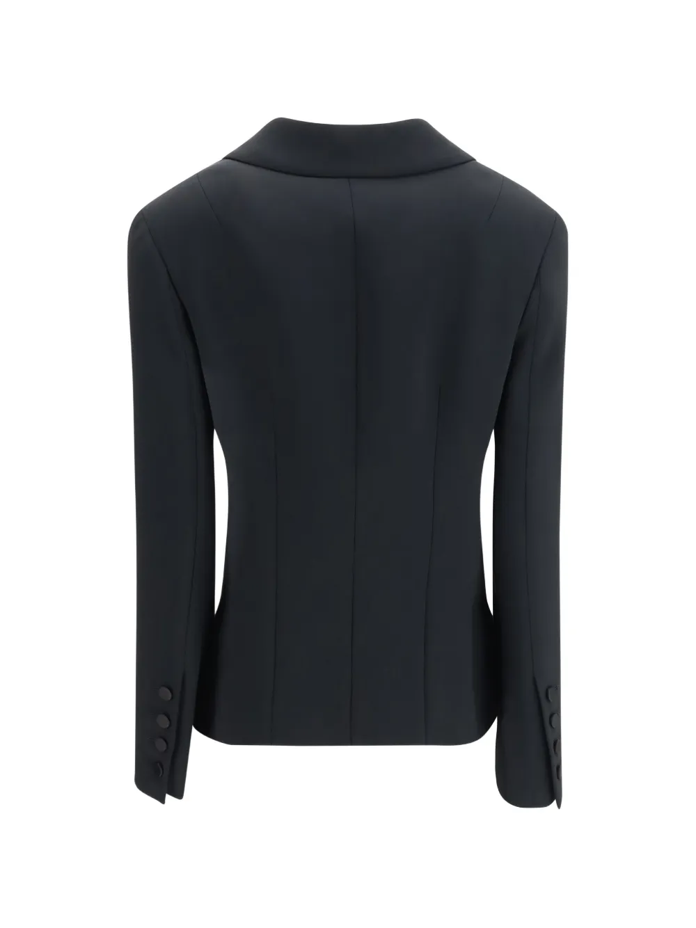 Ermanno Scervino double-breasted boxy blazer Zwart