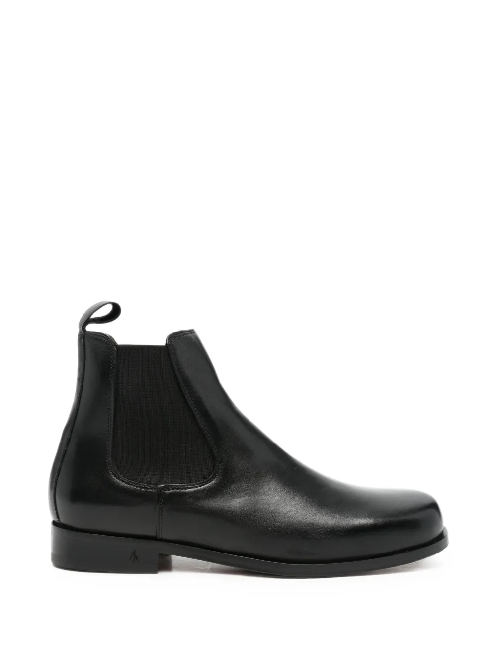 MORGILLO leather Chelsea boots