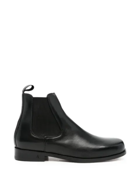 MORGILLO leather Chelsea boots