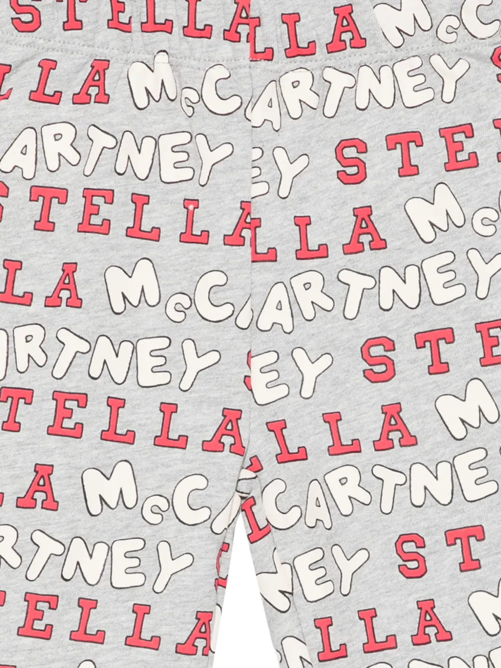 Stella McCartney Kids Broek met logoprint Grijs