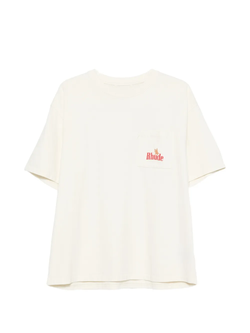 RHUDE American Spirit logo-print pocket T-shirt