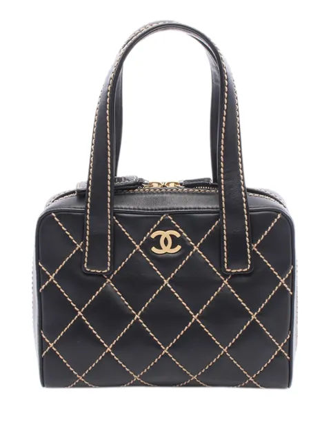 CHANEL Pre-Owned 2004-2005 Mini CC Lambskin Wild Stitch handbag