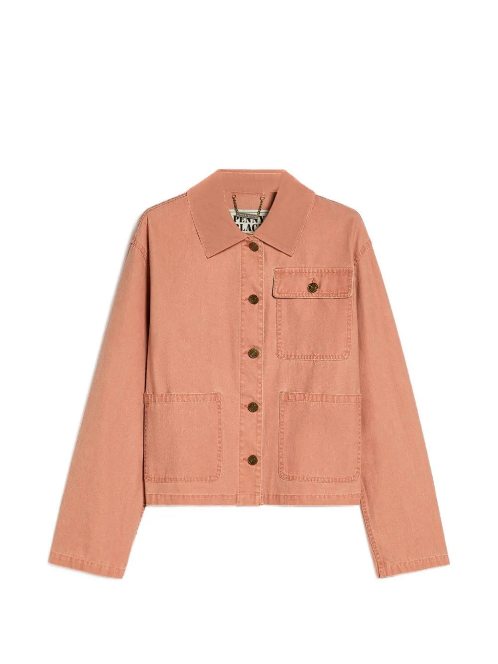 Pennyblack button-up patch-pocket denim jacket - Rosa