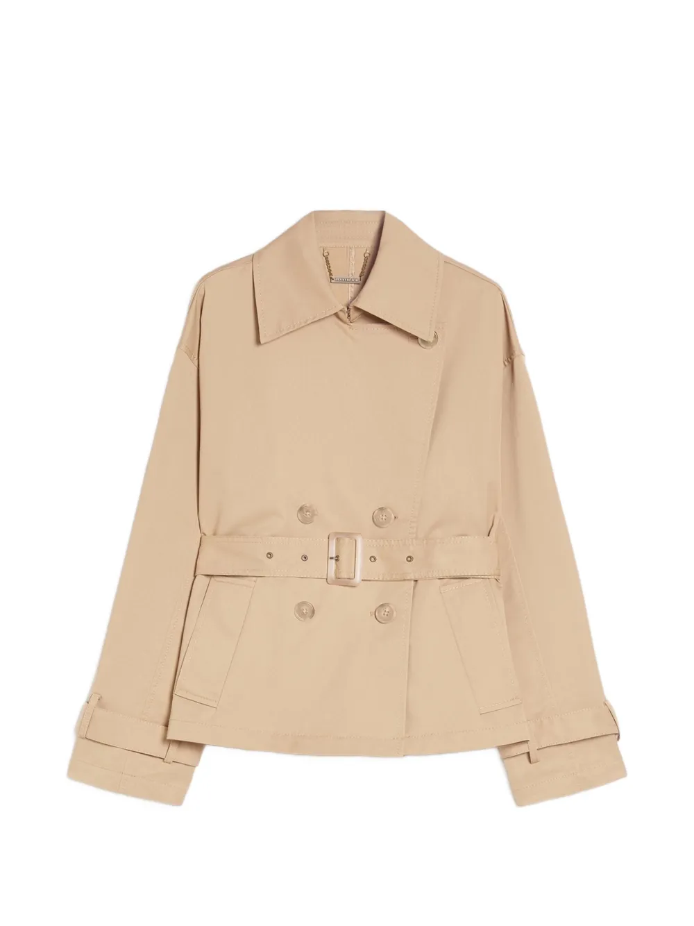 Pennyblack double-breasted belted trench coat - Toni neutri