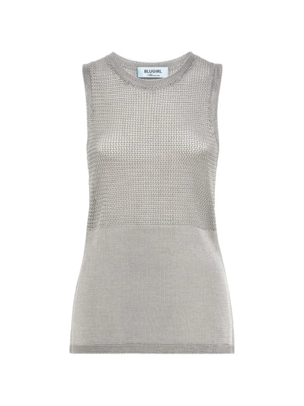 Blugirl perforated knit top · S