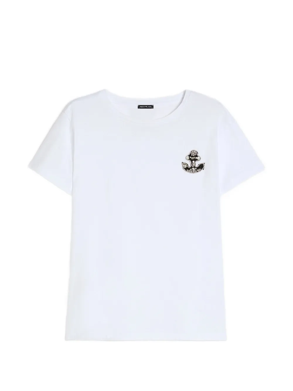 Pennyblack anchor-patch T-shirt - Bianco