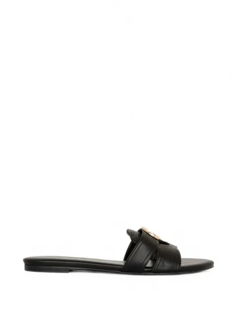 Gaëlle Paris logo-plaque sandals