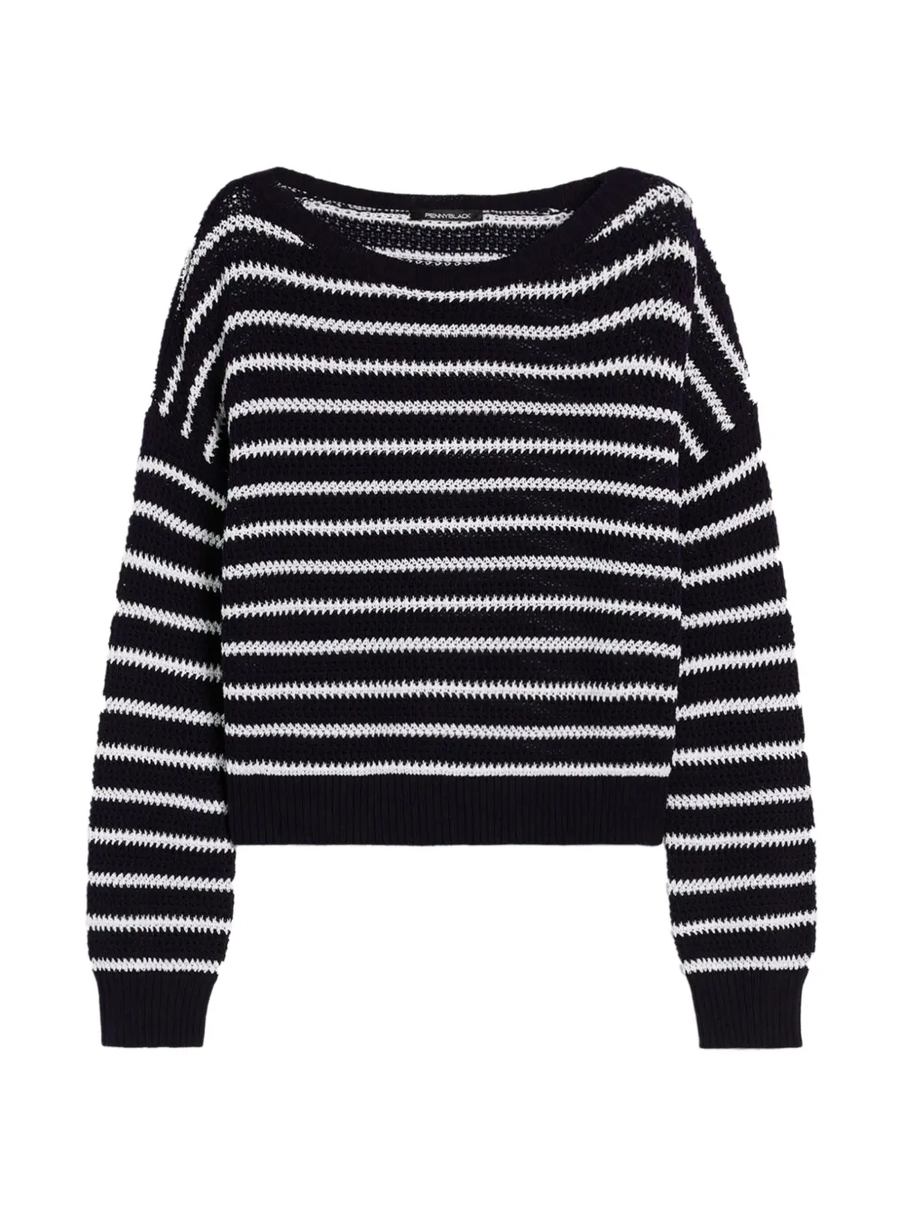 Pennyblack horizontal-stripe drop-shoulder sweater