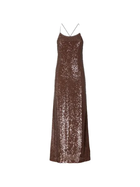 Gaëlle Paris sequin-embellished maxi dress